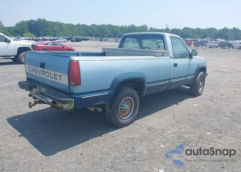 1991 Chevrolet Gmt-400 K2500 from USA, damaged, VIN 1GCGK24K7ME202665